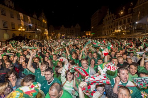 Śląsk i kibice opanowali Rynek! - 96