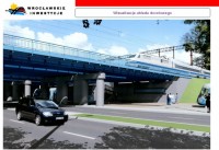 Remont Starogroblowej za kilka dni - Wizualizacja wiaduktu, fot. Wrocławskie Inwestycje