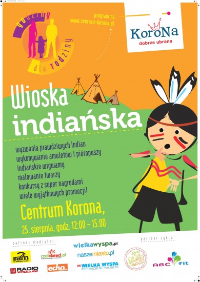 Sobota w indiańskich barwach -