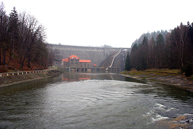 Kolejna tragedia nad wodą - Zapora Pilchowicka/ Fot. Wikipedia