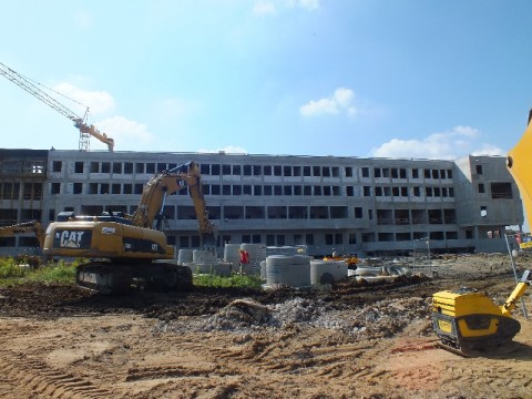 Rośnie szpital na Stabłowicach - 26