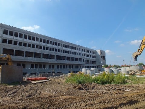 Rośnie szpital na Stabłowicach - 27