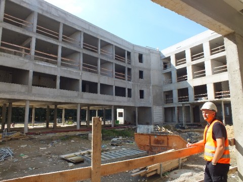 Rośnie szpital na Stabłowicach - 36