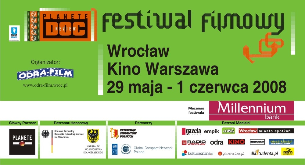 Replika 5. Festiwalu Światowego Filmu Dokumentalnego PLANETE DOC REVIEW - 