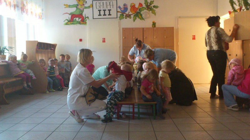 Ewakuacja żłobka przy Hubskiej - 1