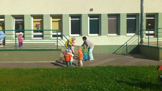 Ewakuacja żłobka przy Hubskiej – fot. prw.pl