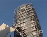 Wieża w Świdnicy nareszcie otwarta - Wieża w trakcie remontu, fot. YT