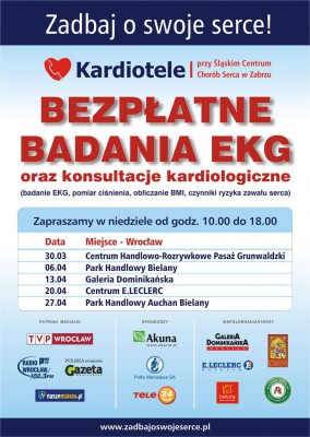 Akcja "Zadbaj o swoje serce" w centrach handlowych Wrocławia - 0