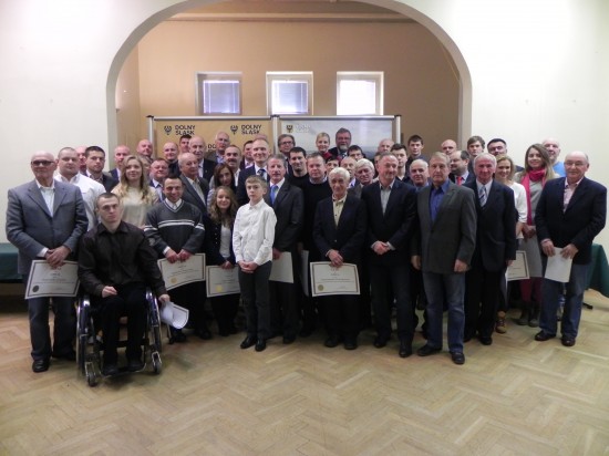 Dolnośląscy sportowcy nagrodzeni - fot. Ewa Chyra