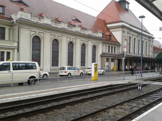 Görlitz chce Polaków u siebie - Dworzec w Görlitz, fot. Dariusz Wieczorkowski