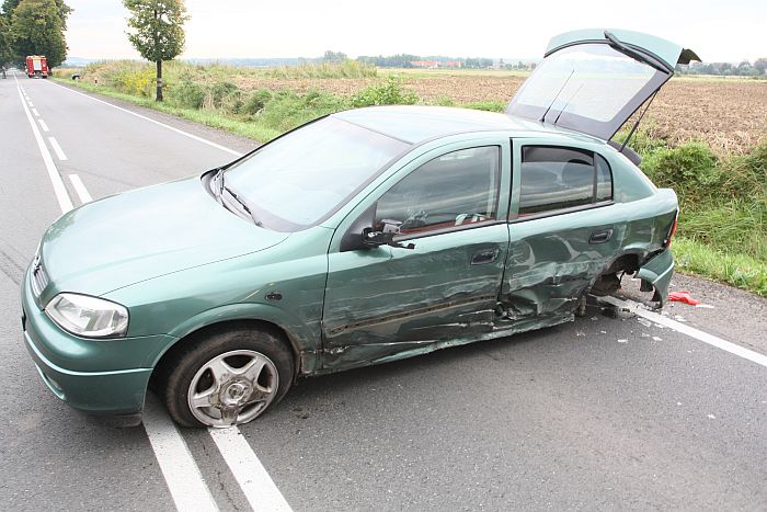 Wypadek na trasie Świdnica - Strzegom - 0