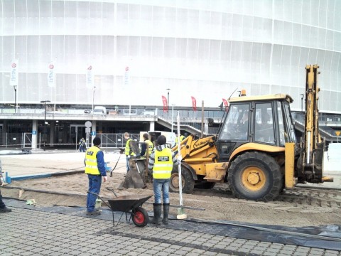 Lodowisko stanie przy... stadionie - 1
