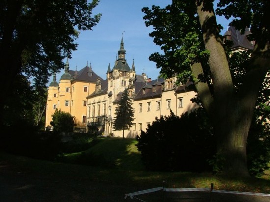 Bal koniarzy na zamku Kliczków - Fot. Wikipedia