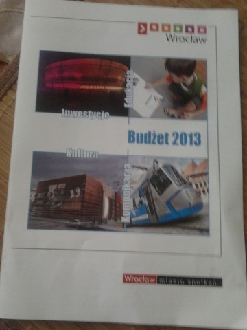 Wrocław reklamuje nowy budżet - 1