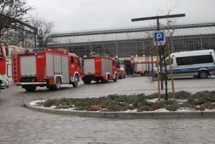 Ewakuacja na dworcu PKP (Zdjęcia) – fot. Marek Zoellner