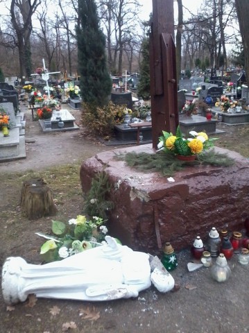 Profanacja grobów w Legnicy (Zobacz) - 10