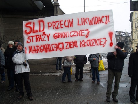 Straż graniczna do likwidacji? Protest - 3