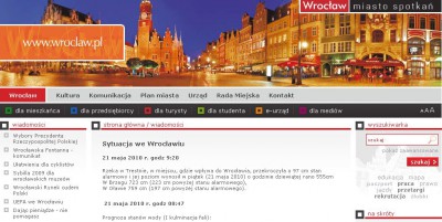 Wielka woda na Dolnym Śląsku, 21.05.10 - relacja - 7
