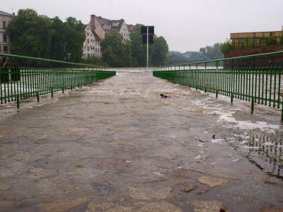 Wielka woda na Dolnym Śląsku, 21.05.10 - relacja - 21