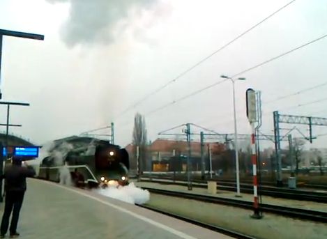 Super parowóz odwiedził Wrocław - 0