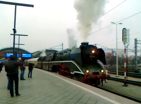 Super parowóz odwiedził Wrocław - 1