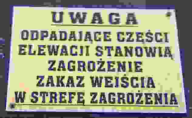 Strefa zagrożenia w centrum Wrocławia (Zobacz) - Fot. Kamil Oleksyk