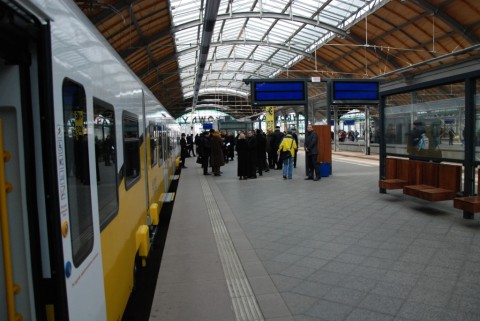 Tak pędziło nasze "pendolino" - 1