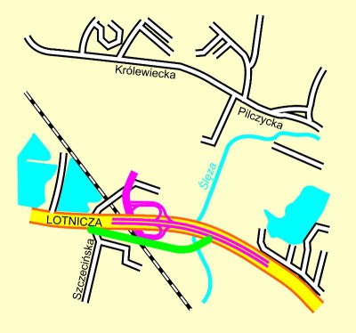 Na Lotniczej remont, objazdy i korki (Mapka) - 0