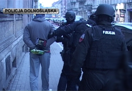 Wielka obława na gangsterów! - Fot. Komenda Dolnośląskiej Policji