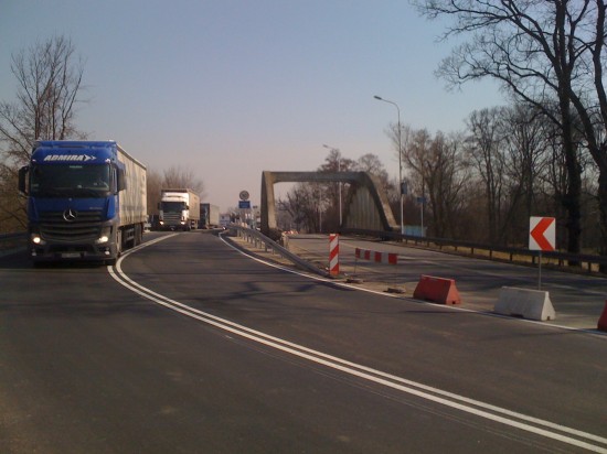 Nowy most już działa (FILM) - fot. prw.pl