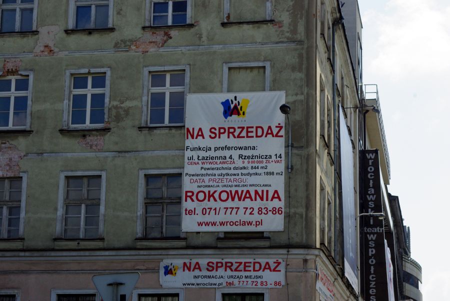 Wrocław: Nie ma chętnych na miejską kamienicę - Fot. Katarzyna Górowicz