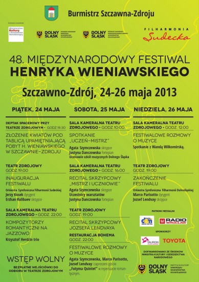 Międzynarodowy Festiwal Henryka Wieniawskiego  - 