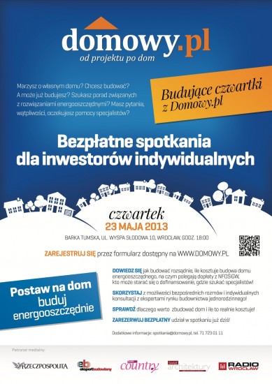 „Postaw na dom, buduj energooszczędnie” - 