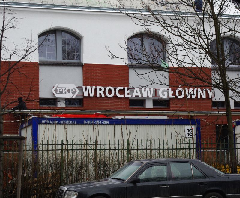 Nowy Wrocław Główny PKP na czas remontu - Fot. Katarzyna Górowicz