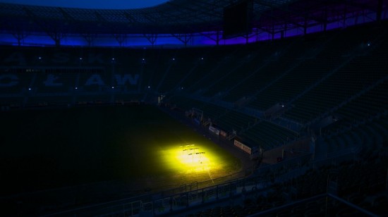 Super trawa na stadionie (Zdjęcia) - fot. Wrocław 2012