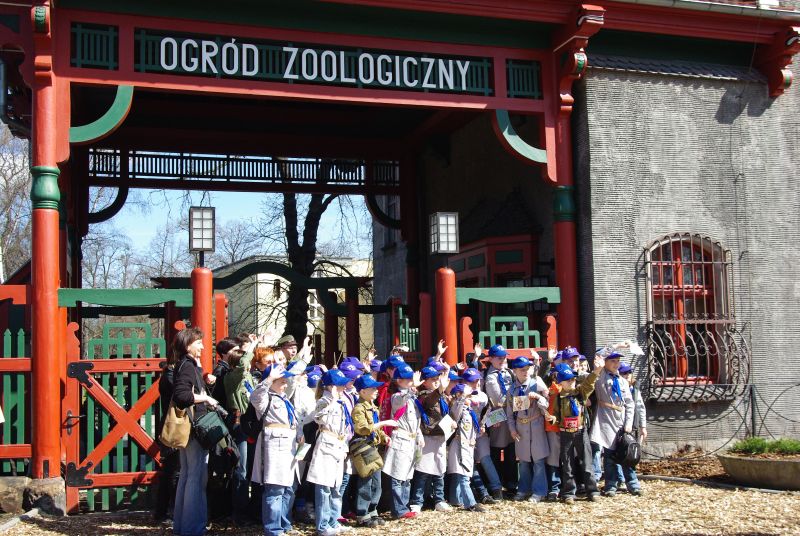 ZOO jeszcze bardziej otwiera się na wiosnę - Nowa brama do ZOO (Fot. Katarzyna Górowicz)