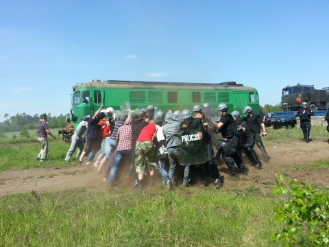 Pacyfikacja w Ławszowej (ZOBACZ) - 2