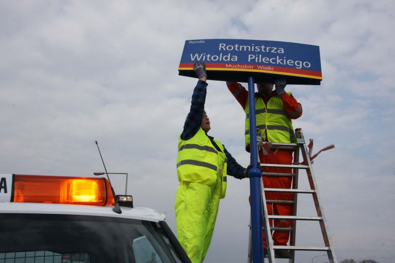 Wrocław ma rondo Pileckiego - Fot. Krzysztof Kunert