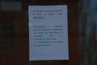 Wrocław: Ewakuacja z ZUS - 0