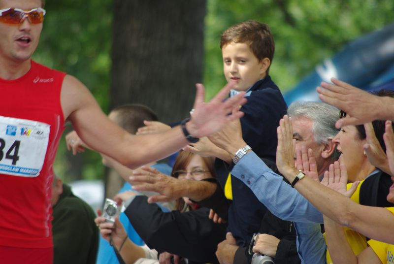  "I Ty możesz zostać Maratończykiem" - Maraton Wrocław 2009 (Fot. Katarzyna Górowicz)