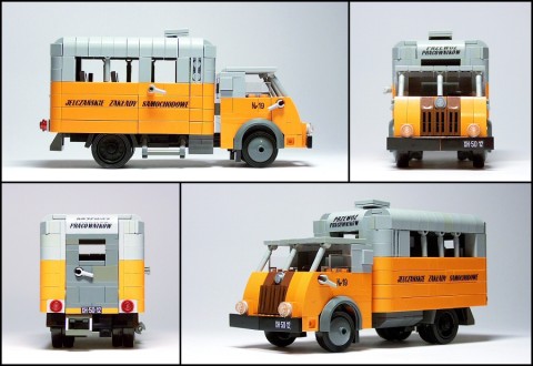 Samochody PRL z klocków Lego! - 4