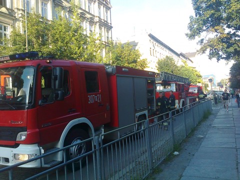 Kłęby dymu na Grunwaldzkiej (Zdjęcia) - 0