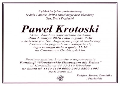 Zmarł Paweł Krotoski - 9
