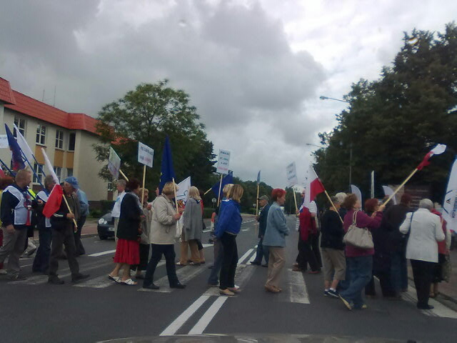 Związkowcy vs. dyrekcja firmy Rokita  - 2