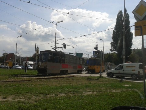 Wykolejony tramwaj (ZDJĘCIA) - 0