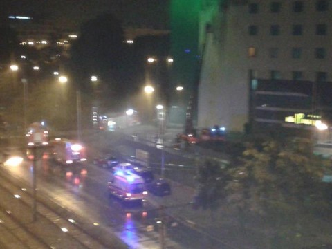 Nocny pożar w Hotelu Plaza (Foto) - 0