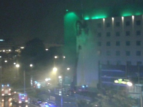 Nocny pożar w Hotelu Plaza (Foto) - 2
