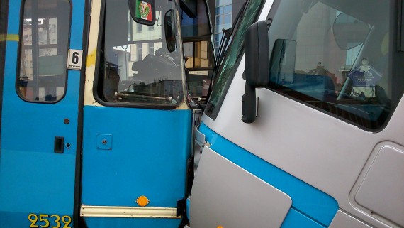 Zderzenie dwóch tramwajów (Foto) - 3