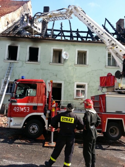 Pożar w Lubomierzu to było podpalenie - fot. archiwum prw.pl