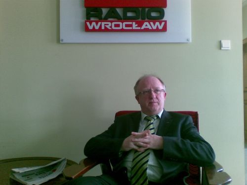 Dlaczego KGHM wycofuje się z budowy kopalni odkrywkowej? (Posłuchaj)  - Herbert Wirth w Radiu Wrocław (Fot. Dariusz Wieczorkowski / www.prw.pl)